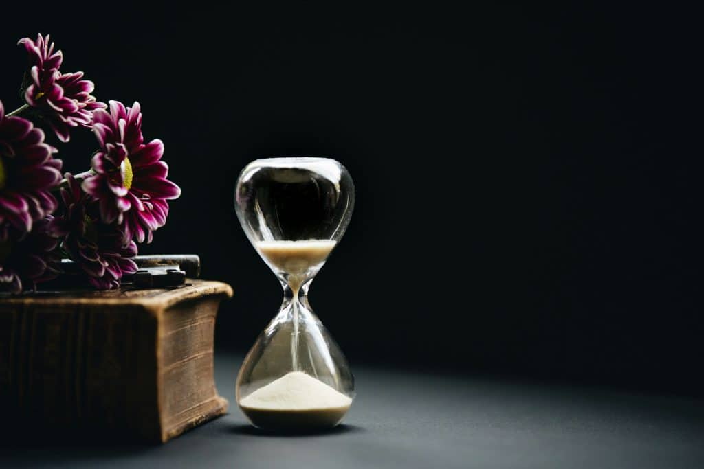 Foto de <a href="https://unsplash.com/es/@nate_dumlao?utm_content=creditCopyText&utm_medium=referral&utm_source=unsplash">Nathan Dumlao</a> en <a href="https://unsplash.com/es/fotos/clear-hour-glass-beside-pink-flowers-LPRrEJU2GbQ?utm_content=creditCopyText&utm_medium=referral&utm_source=unsplash">Unsplash</a>
Reloj de arena, metáfora del paso del tiempo en el Barroco literario.