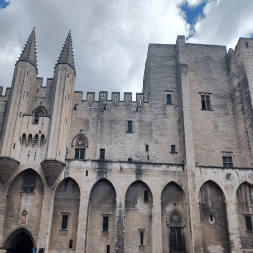 Frontal de arcos Palais de Papes (Avignon)