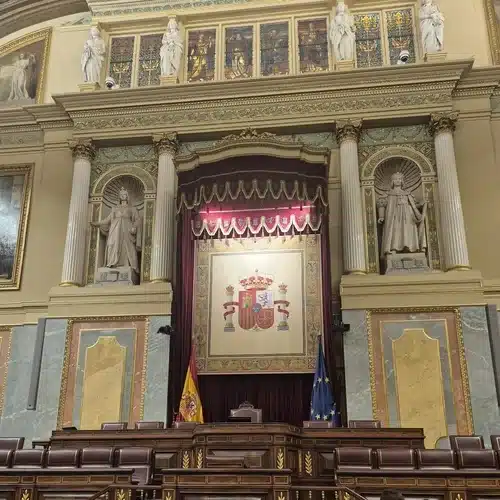 Tribuna de oradores del Congreso de los Diputados.